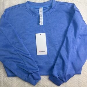 lululemon athletica Women’s Light Blue Crewneck Long Sleeve